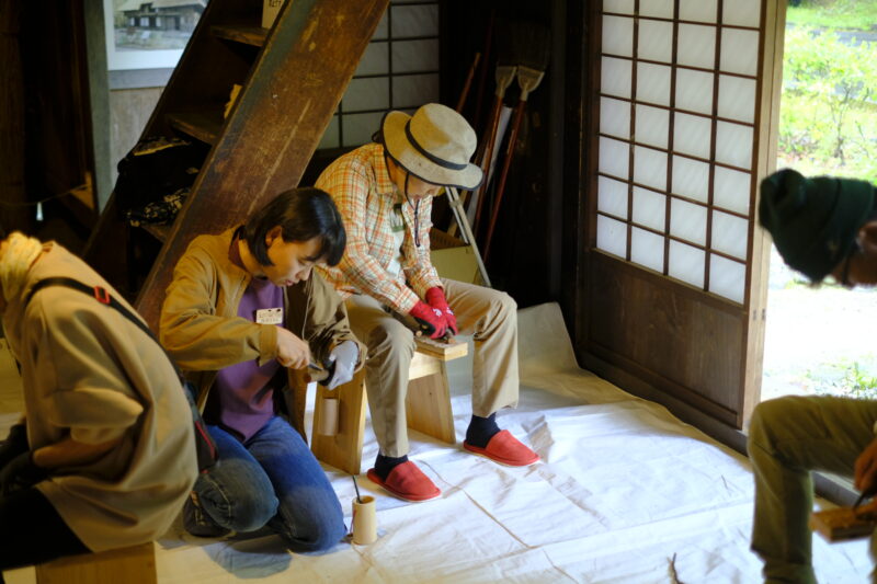 新しいチャレンジは、コツを教えてもらいながら、作っていきます