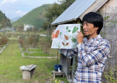 樹木の見分けポイントを解説する林先生