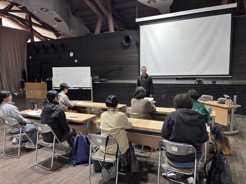 本日の内容を説明する上田融さん