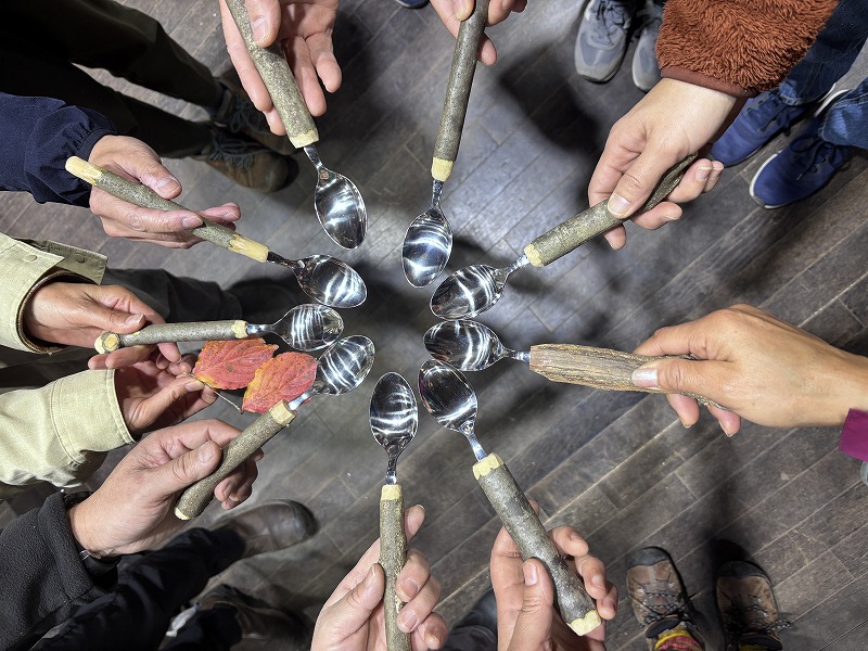 完成したｍｙスプーン