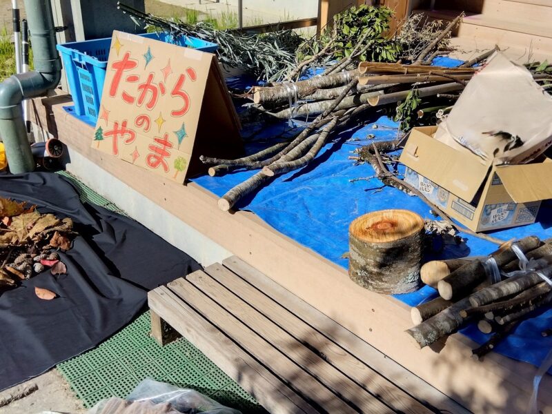 今日の活動で使う宝たち！