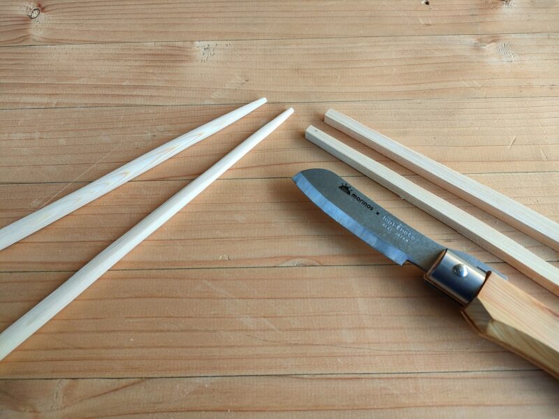 morinocoナイフと箸