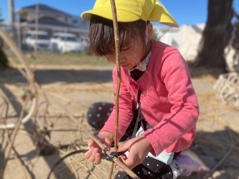 ずれないようにするには、力加減が重要