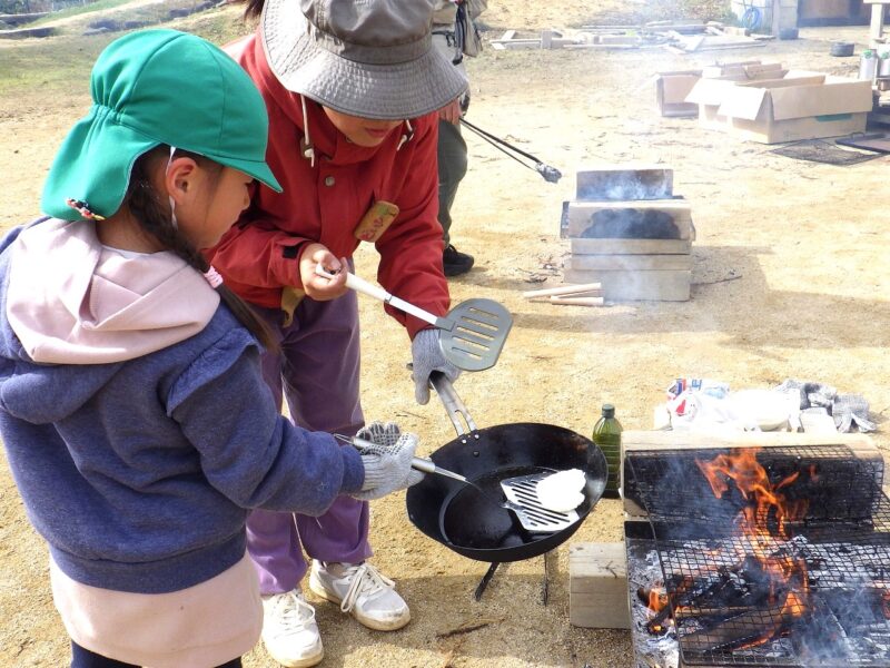 ひっくり返すのがちょっと難しい