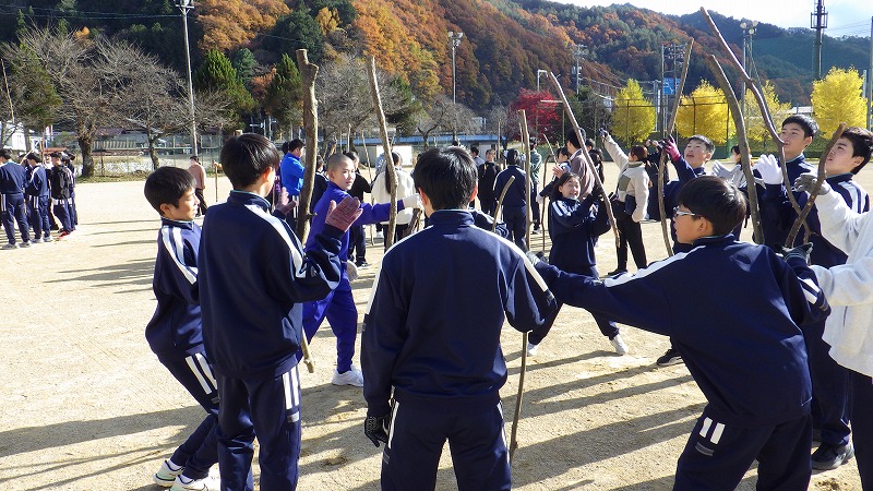 成功した達成感にひたる生徒さんたち