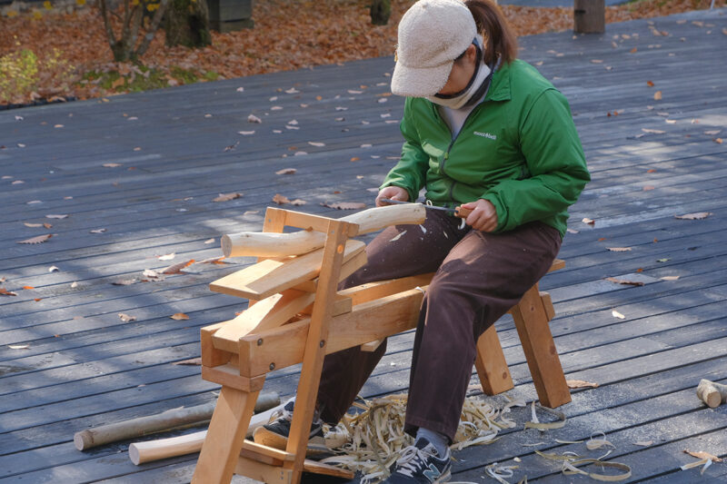 削り馬を使ったパーツ作り