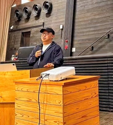 「動物と森づくり」について語る宮本さん